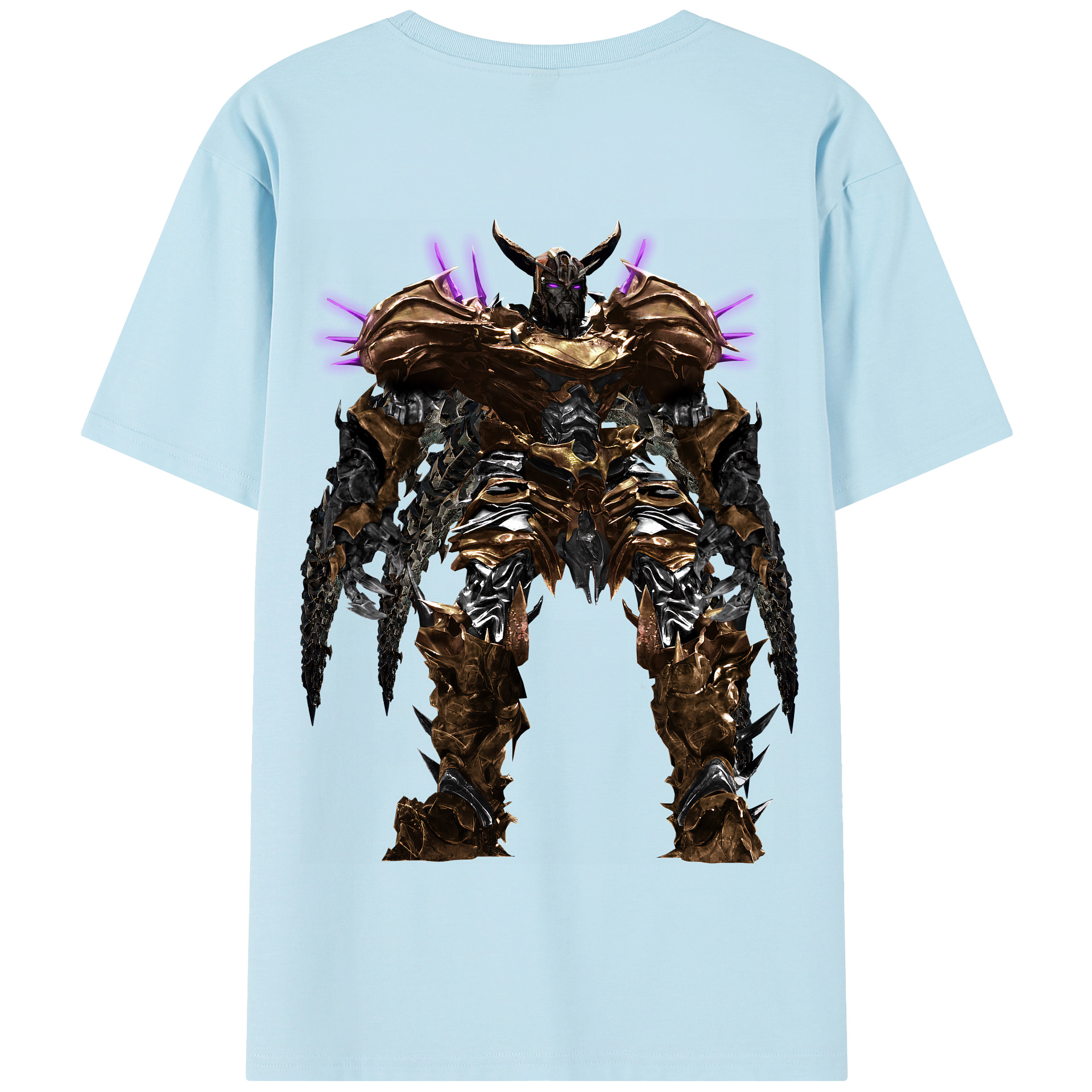 （画像用） Transformers トランスフォーマー 綿100％半袖Tシャツ（背面プリント）